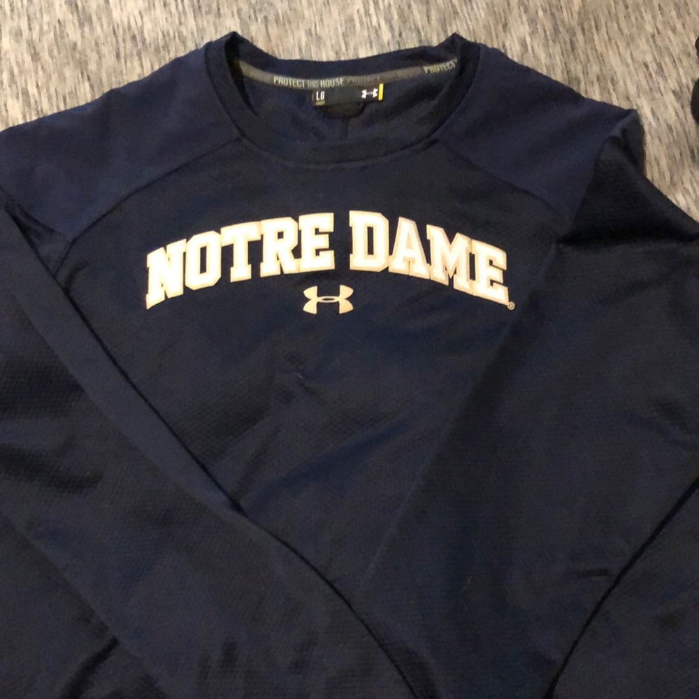 Notre Dame UA sweatshirt